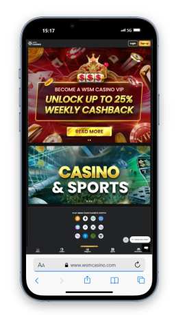 WSM Casino Not on BetStop