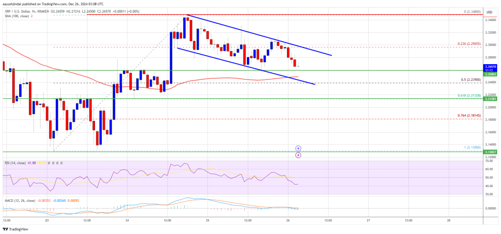 XRP Price Momentum Stalls: Bulls Fails to Break Through