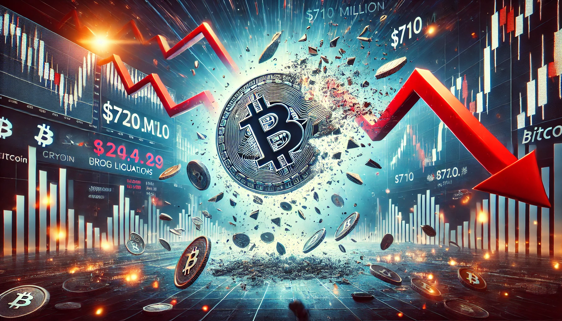 Bitcoin Flash Crash Causes $710 Million In Crypto Long Liquidations