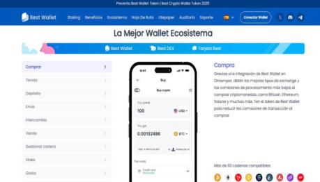 La billetera Web3 de última generación para la "capital de las criptomonedas" Best Wallet, recauda 8 millones de dólares en preventa