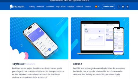 La mejor crypto wallet ya supera los 8.5 millones: Best Wallet es la ICO de 2025