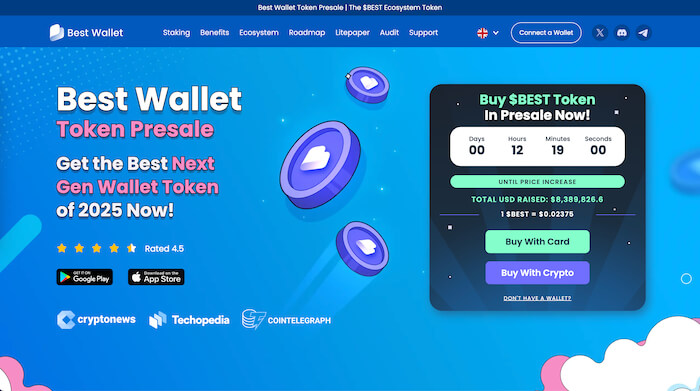 Best Wallet Token website 27012025