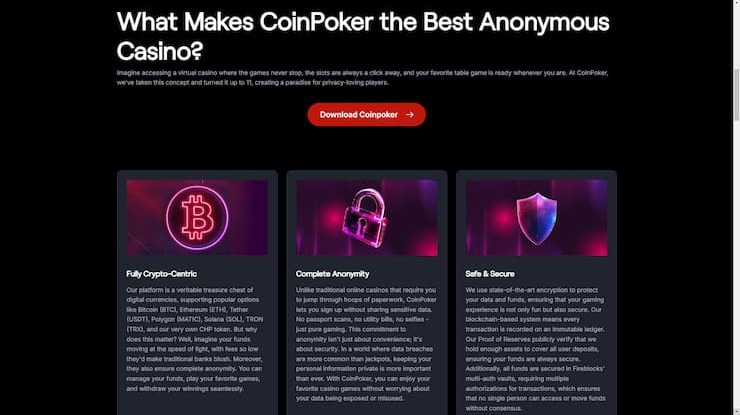 coinpoker no kyc crypto casino