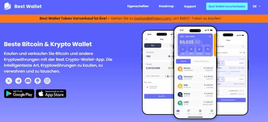 Krypto Wallet einrichten