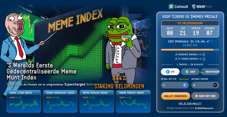 Meme Index $MEMEX - Presale