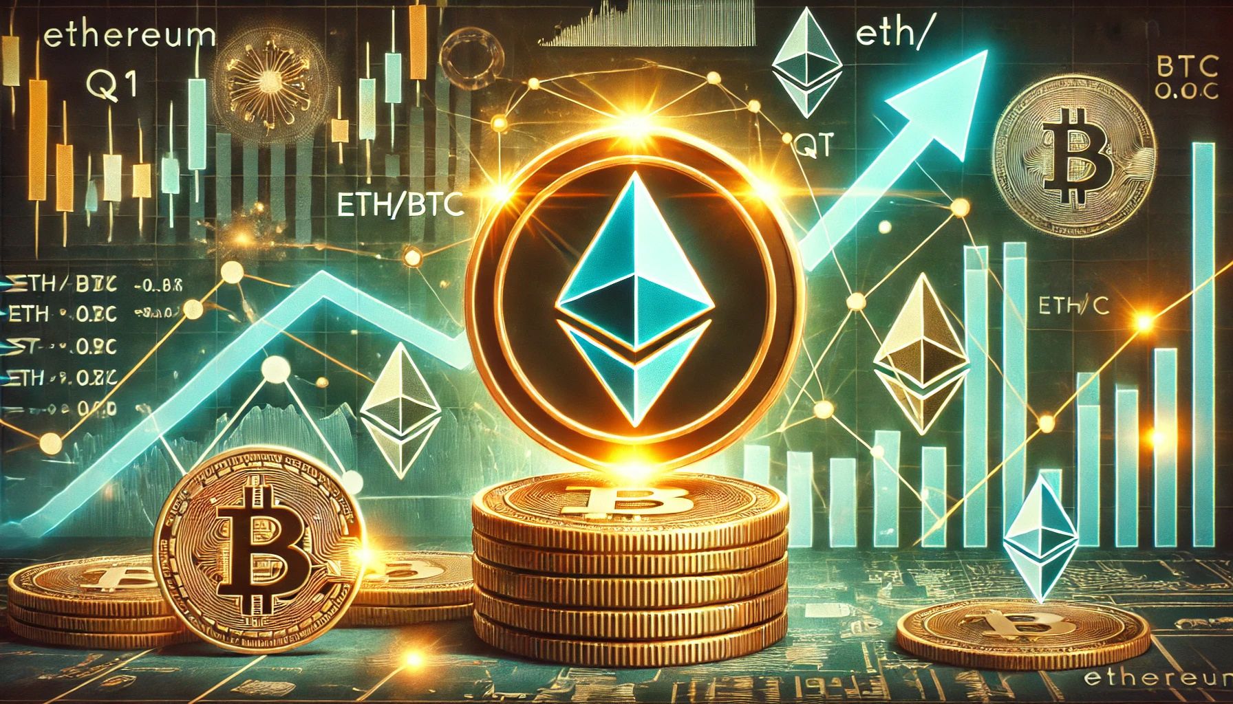 Ethereum Analyst Predicts A Bullish Q1  Can ETH/BTC Ratio Push Above 0.04?