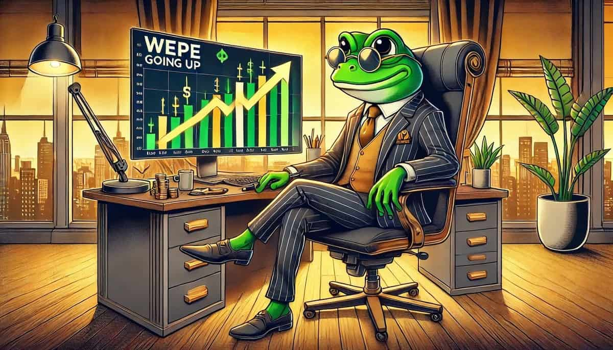 Wall Street Pepe sigue recaudando fondos a 25 días de que su preventa termine