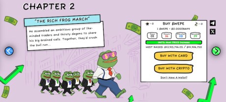 Wall Street Pepe Frog Army