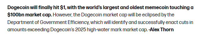 Galaxy Digital Reveals Bold Dogecoin Price Prediction For 2025