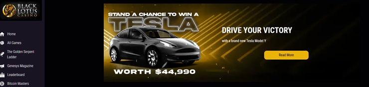 black lotus casino win a car bonus