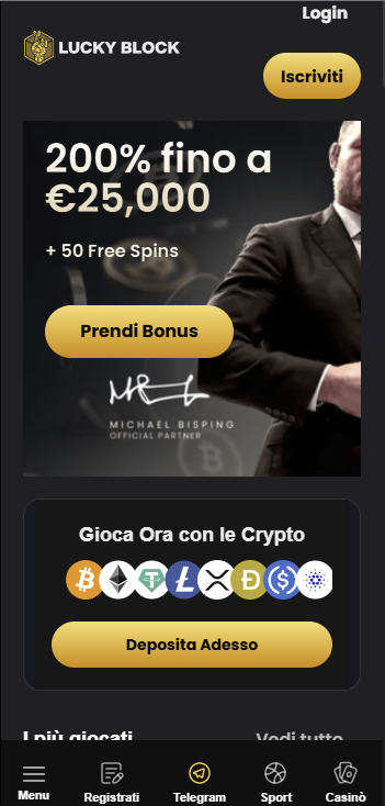 crypto casino - lucky Block