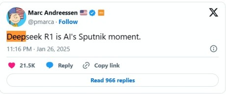 deepseek twitter