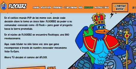 Flockerz es una revolucionaria memecoin