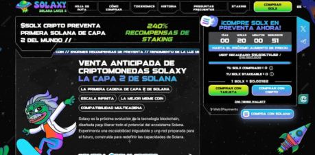 La mejor criptomoneda para comprar hoy: SOLX