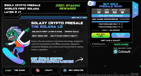 Solaxy presale