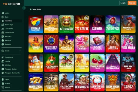 tg casino new slots