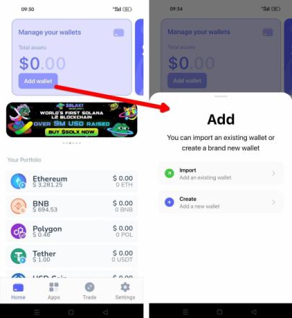 How to use Best Wallet’s multi-wallet feature 