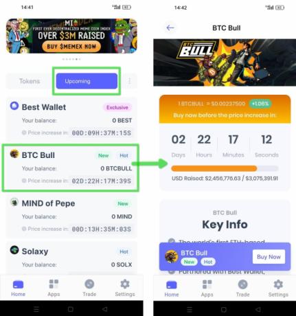 Best Wallet’s token launchpad for new meme coins