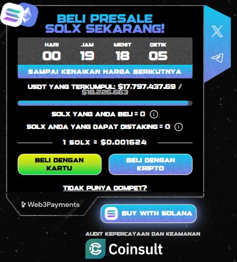 Cara Beli Solaxy - Hubungkan Dompet