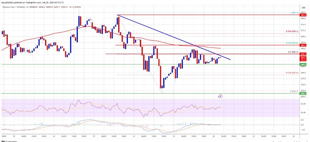 El precio de BNB apunta a un nuevo repunte