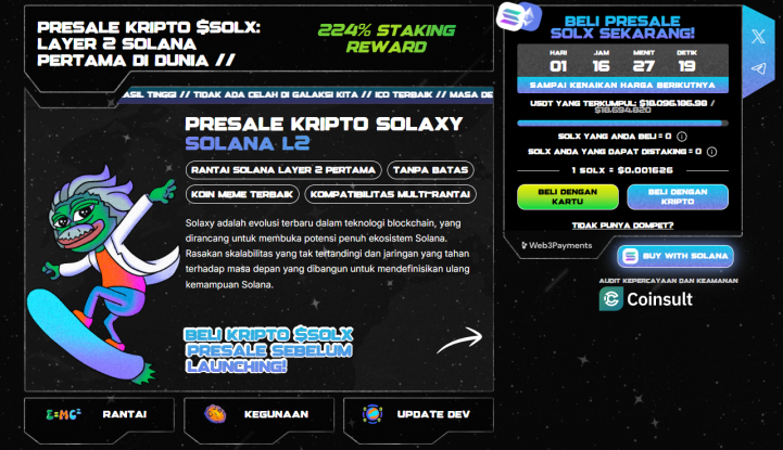 Prediksi Harga Solaxy 2025-2030