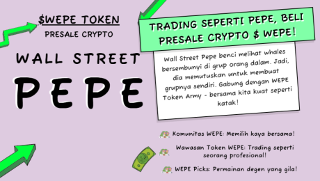 $WEPE - Cara beli Wall Street Pepe