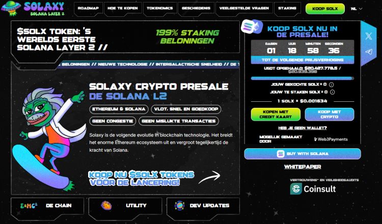 Solaxy presale