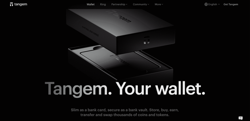 Tangem - cold wallet