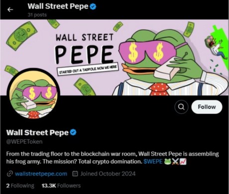 X - Cara beli Wall Street Pepe