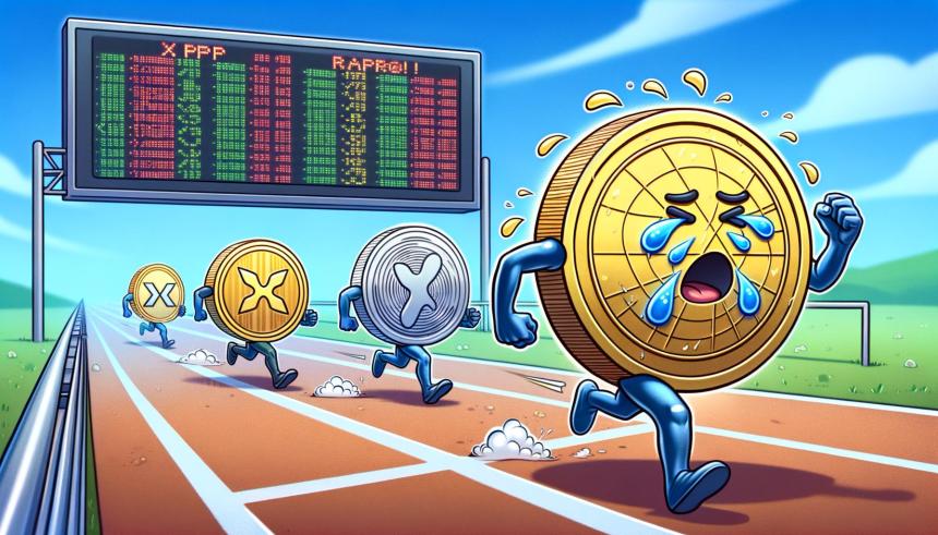 XRP Price Struggles to Keep Pace