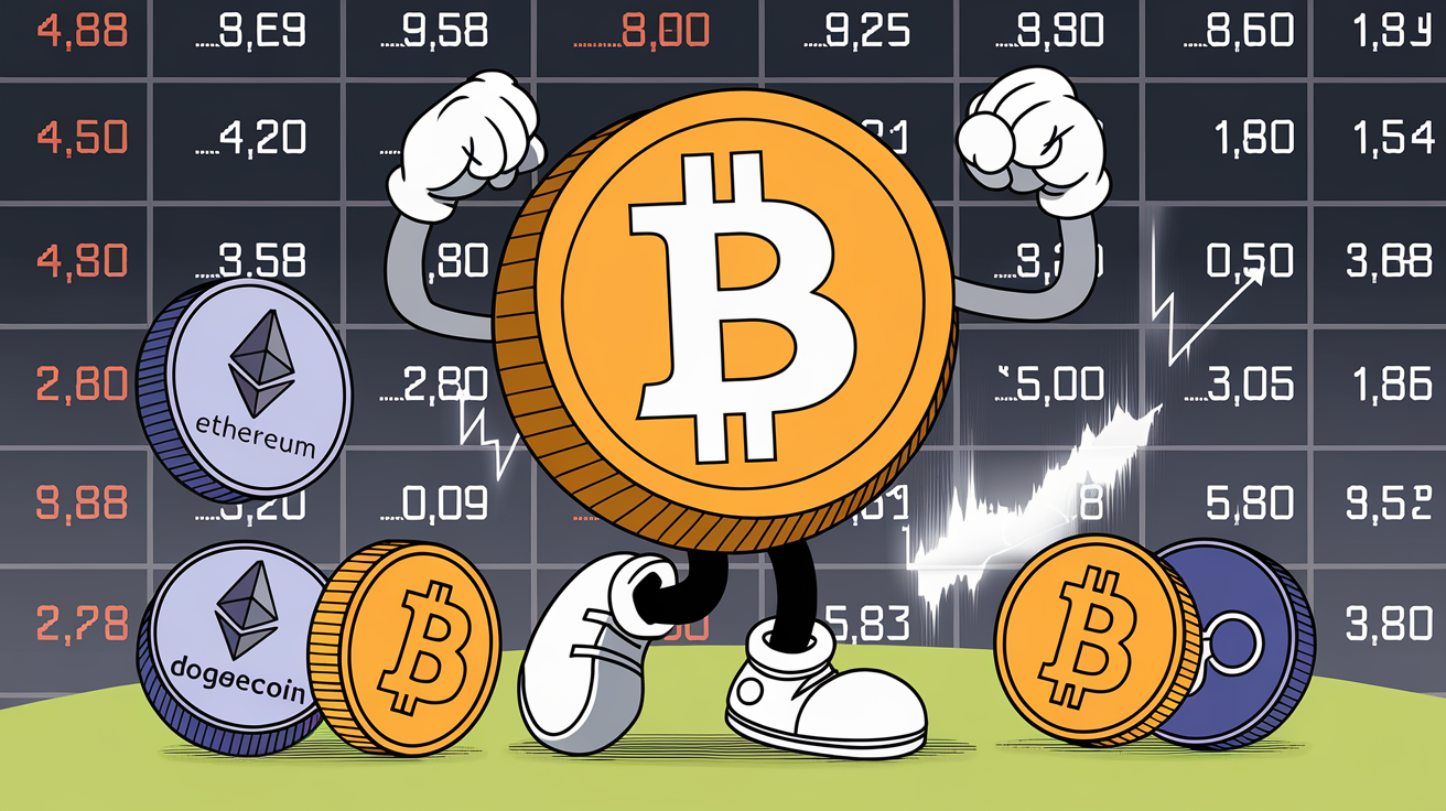 Bitcoin dominantie stijgt boven 60% - is Bitcoin bull run nabij dit weekend?