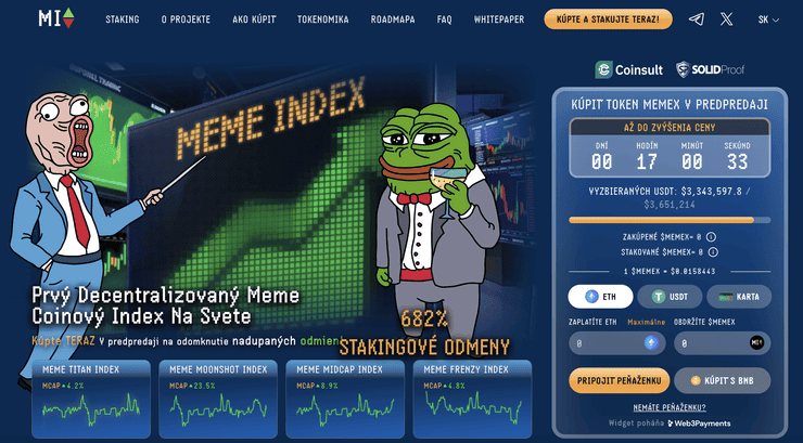 meme index najlepšie kryptomeny na nákup