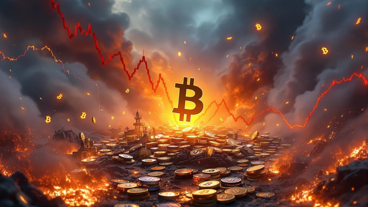 Guerra commerciale e inflazione: Bitcoin e altcoin in calo, ecco cosa sta succedendo