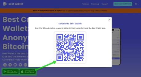 Official Best Wallet app download options for Android and iOS