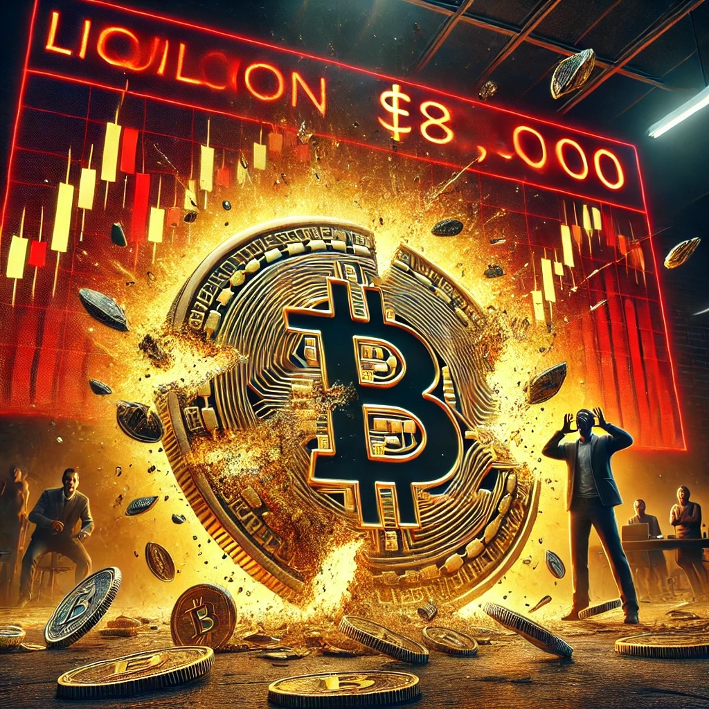 $1 Billion Liquidated in 24 Hours as Bitcoin Drops Below $83,000