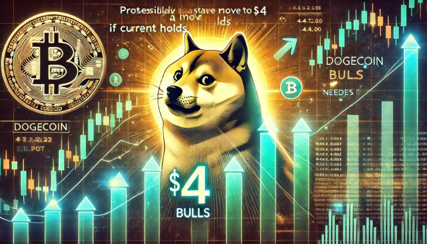 Dogecoin Will Start A Move To $4 If Current Demand Holds – Can Bulls Step In?