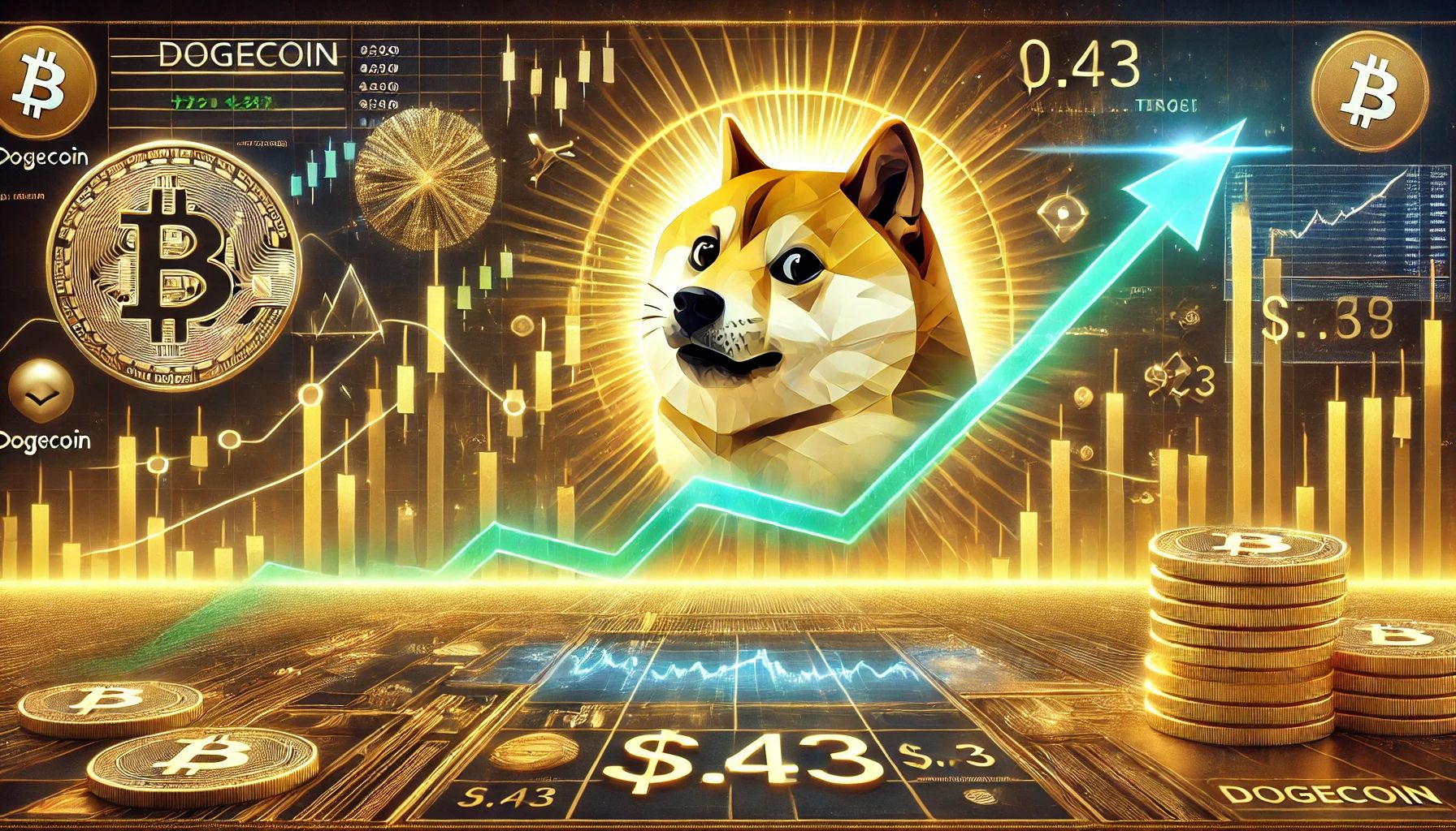 Dogecoin Breaks Above Falling Wedge Pattern – Analyst Sets $0.43 Target