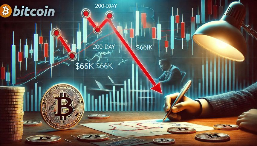 Bitcoin Turun di Bawah MA 200-Hari - Dukungan Kunci Selanjutnya Terletak di $66K Menurut Mayer Multiple