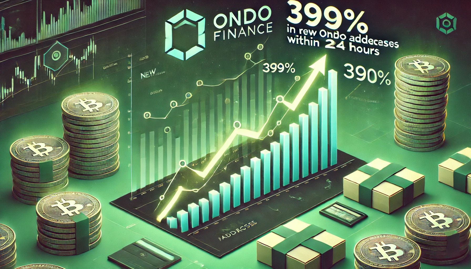 New ONDO Addresses Surge 390% In 24 Hours  A Sign Of Growing Interest In Ondo Finance