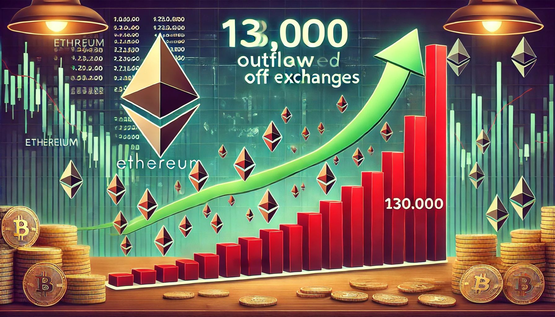 130,000 Ethereum Moved Off Exchanges  Bullish Signal?