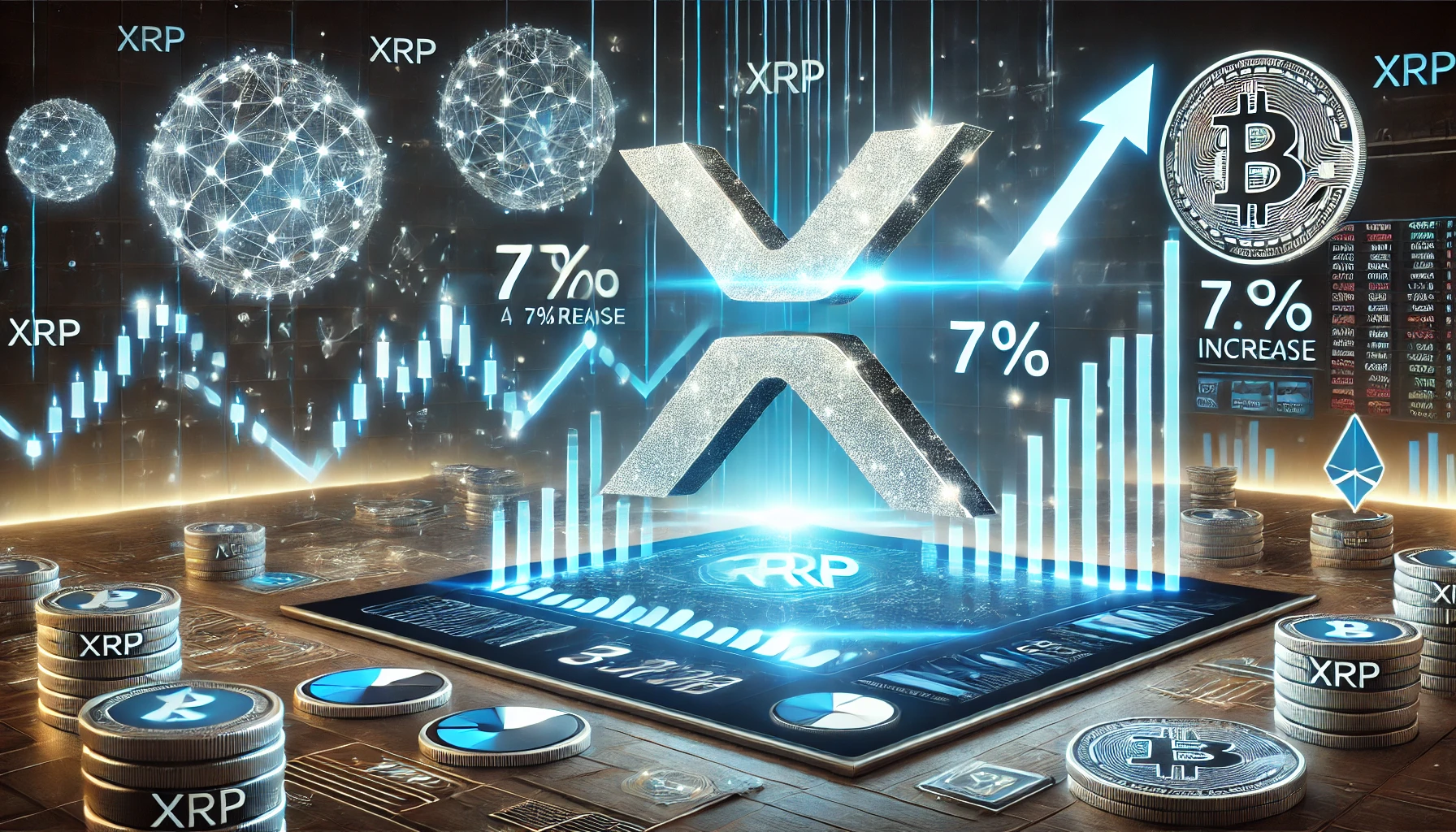 XRP Jumps 7% After Surge In Network Activity & Whale Buying